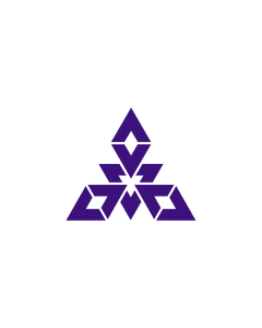 Flag: Fukuoka |  landscape flag | 0.375m² | 4sqft | 50x75cm | 1.5x2.5ft 