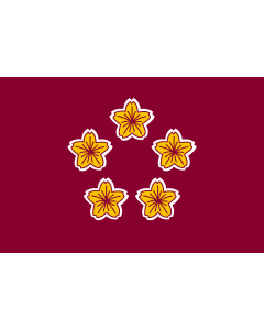 Flag: Naval Standard of the Minister of Defence of Japan |  landscape flag | 1.35m² | 14.5sqft | 90x150cm | 3x5ft 