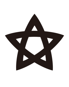 Flag: This symbol was used by Ouetsu Reppan Domei during Boshin war |  1.35m² | 14.5sqft | 120x120cm | 45x45inch 