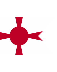 Flag: Standard of Division Commander of Imperial Japanese Navy |  landscape flag | 1.35m² | 14.5sqft | 90x150cm | 3x5ft 
