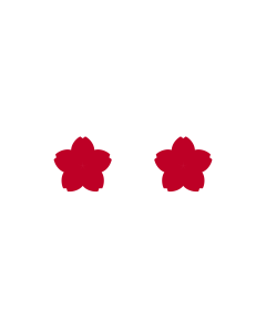 Bandera de  Standard of Rear Admiral  JMSDF | Le Contre-amiral de la Force maritaime d autodéfense japonaise | Retroammiraglio  Contrammiraglio  della Forza di autodifesa marittima | 海将補旗 |  bandera horizontal | 1.35m² | 90x150cm 