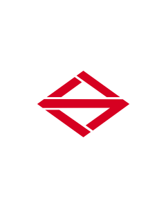 Bandera de  Yokohama, Kanagawa | Version of Image CitySymbol-Yokohama.png Yokohama |  bandera horizontal | 1.35m² | 90x150cm 