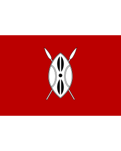 Flag: Masai | Maasai national movement |  landscape flag | 1.35m² | 14.5sqft | 90x150cm | 3x5ft 