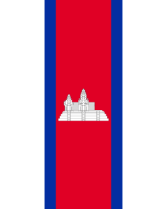 Flag: Cambodia | portrait flag | 6m² | 64sqft | 400x150cm | 13x5ft