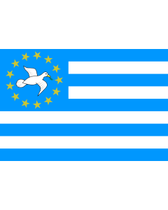 Bandera de  Federal Republic of Southern Cameroons | Ambazonia, also known as the Southern Cameroons  |  bandera horizontal | 0.06m² | 20x30cm  para Banderas de Vehículos Diplomat-Flags 