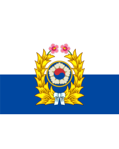 Bandera de  Versión Vectorial     de la bandera de las Fuerzas Armadas de Corea del Sur |  bandera horizontal | 2.16m² | 120x180cm 