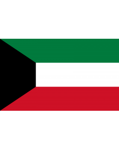 Flag: Kuwait |  landscape flag | 2.4m² | 26sqft | 120x200cm | 4x7ft 