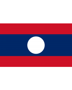 Flagge: XXXL+ Laos  |  Querformat Fahne | 6.7m² | 200x335cm 