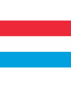 Flag: Luxembourg |  landscape flag | 2.16m² | 23sqft | 120x180cm | 4x6ft 