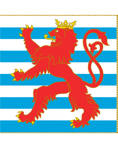 Bandera: Army Colours of Luxembourg Obverse |  2.16m² | 150x150cm 