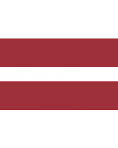 Flag: Latvia |  landscape flag | 2.4m² | 26sqft | 120x200cm | 4x7ft 