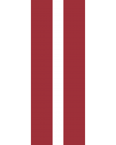 Flag: Latvia |  portrait flag | 6m² | 64sqft | 400x150cm | 13x5ft 