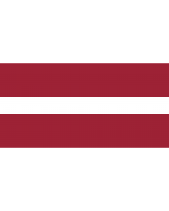 Flag: Latvia |  landscape flag | 0.06m² | 0.65sqft | 17x34cm | 7x14inch 