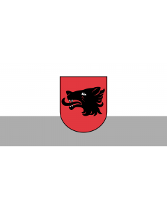 Flag: City of Balvi, Latvia |  landscape flag | 1.35m² | 14.5sqft | 80x160cm | 30x60inch 