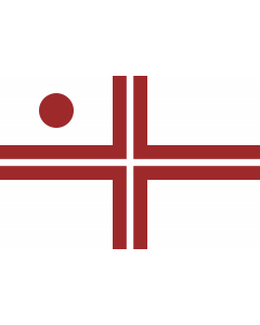 Flag: Flotilla Admiral Latvia |  landscape flag | 2.16m² | 23sqft | 120x180cm | 4x6ft 