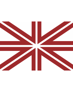 Flag: Naval Jack of Latvia |  landscape flag | 2.16m² | 23sqft | 120x180cm | 4x6ft 