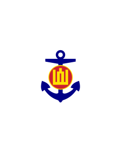 Flag: Naval Jack of Lithuania |  landscape flag | 1.35m² | 14.5sqft | 80x160cm | 30x60inch 