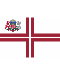 Flag: Prime Minister of Latvia | That is used by the Prime Minister of Latvia |  landscape flag | 2.16m² | 23sqft | 120x180cm | 4x6ft 