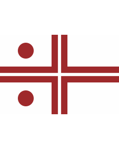 Flag: Rear admiral flag of Latvia |  landscape flag | 2.16m² | 23sqft | 120x180cm | 4x6ft 