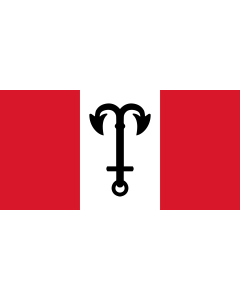 Flag: Salacgrīva, Latvia |  landscape flag | 1.35m² | 14.5sqft | 80x160cm | 30x60inch 
