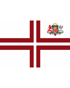 Flag: Speaker of The Saeimas |  landscape flag | 2.16m² | 23sqft | 120x180cm | 4x6ft 