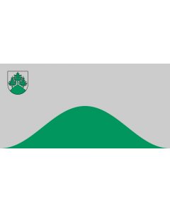 Flag: City of Tukums, Latvia |  landscape flag | 1.35m² | 14.5sqft | 80x160cm | 30x60inch 