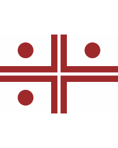 Flag: Vice Admiral  Latvia |  landscape flag | 2.16m² | 23sqft | 120x180cm | 4x6ft 