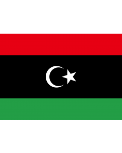 Flagge: Small Libyen  |  Querformat Fahne | 0.7m² | 70x100cm 