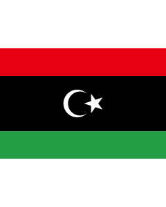 Flagge: XS Libyen  |  Querformat Fahne | 0.375m² | 50x75cm 