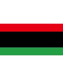 Flagge: XL Libyschen Opposition  |  Querformat Fahne | 2.16m² | 100x200cm 