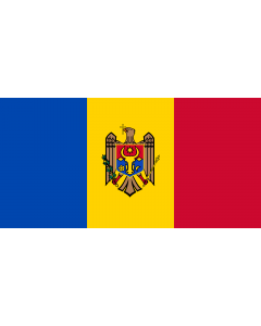 Indoor-Flag: Moldova 90x150cm