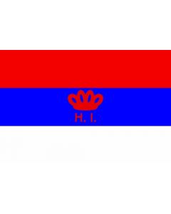 Bandera: Naval Ensign of Montenegro 1881-1918 |  bandera paisaje | 1.35m² | 90x150cm 
