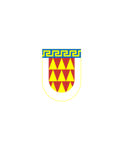 Flag: Bitola Municipality, Macedonia |  landscape flag | 1.35m² | 14.5sqft | 90x150cm | 3x5ft 