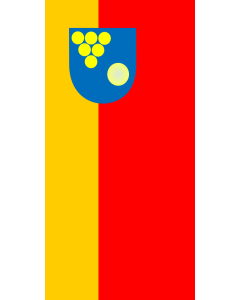 Bandera de  Rosoman Municipality | Rosoman Municipality, Macedonia | Знаме на Општина Росоман |  bandera vertical | 2.16m² | 120x180cm 