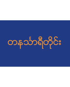 Flagge: Large Tanintharyi-Division  |  Querformat Fahne | 1.35m² | 90x150cm 
