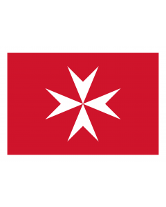 Flag: Malta |  landscape flag | 0.7m² | 7.5sqft | 70x100cm | 2x3ft 