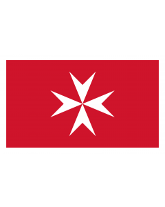 Flag: Malta |  landscape flag | 1.35m² | 14.5sqft | 90x150cm | 3x5ft 