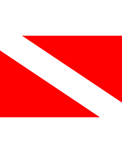 Flag: Village of L-Imqabba, Malta |  landscape flag | 1.35m² | 14.5sqft | 90x150cm | 3x5ft 