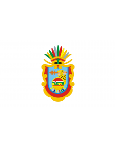 Flag: State of Guerrero |  landscape flag | 2.16m² | 23sqft | 120x180cm | 4x6ft 