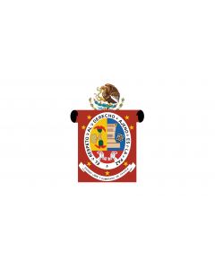 Flag: Oaxaca |  landscape flag | 2.16m² | 23sqft | 120x180cm | 4x6ft 