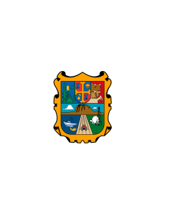 Flag: Tamaulipas |  landscape flag | 6.7m² | 72sqft | 200x335cm | 6x11ft 