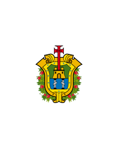 Flag: Veracruz |  landscape flag | 2.16m² | 23sqft | 120x180cm | 4x6ft 