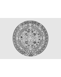 Bandera de  Canvas of the Aztec People |  bandera horizontal | 1.35m² | 90x150cm 