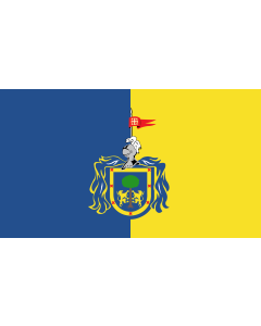 Flag: Jalisco  local |  landscape flag | 2.16m² | 23sqft | 120x180cm | 4x6ft 