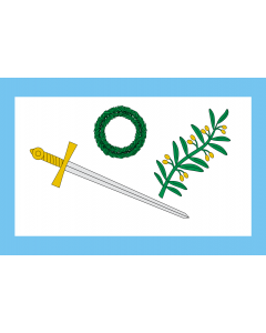 Flag: Mexican Insurgents  parliament variant |  landscape flag | 2.16m² | 23sqft | 120x180cm | 4x6ft 