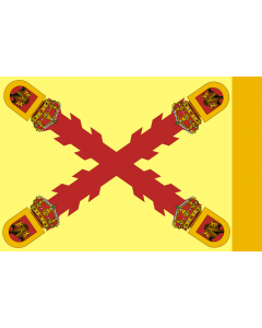 Flag: Mexican Royalists |  landscape flag | 2.16m² | 23sqft | 120x180cm | 4x6ft 