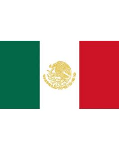 Flag: Mexican States Standard |  landscape flag | 0.06m² | 0.65sqft | 20x30cm | 8x12in 