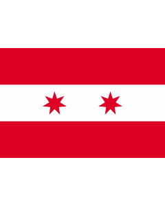 Flag: Republic of Sonora |  landscape flag | 2.16m² | 23sqft | 120x180cm | 4x6ft 