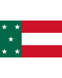 Flagge: Large Republic of Yucatan  |  Querformat Fahne | 1.35m² | 90x150cm 