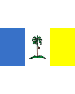 Flag: Penang |  landscape flag | 0.135m² | 1.5sqft | 25x50cm | 10x20inch 